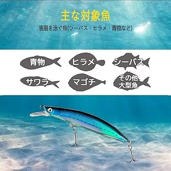 青物シーバスルアー19本セットバラ売りは2本以上から対応